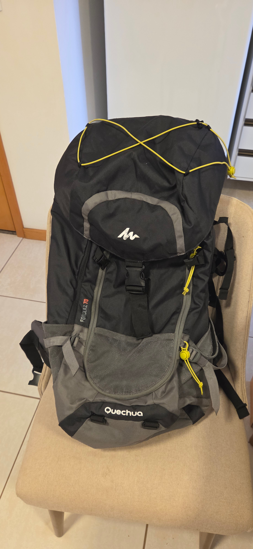 Mochila Quechua Forclaz 70L para Trekking e Viagem