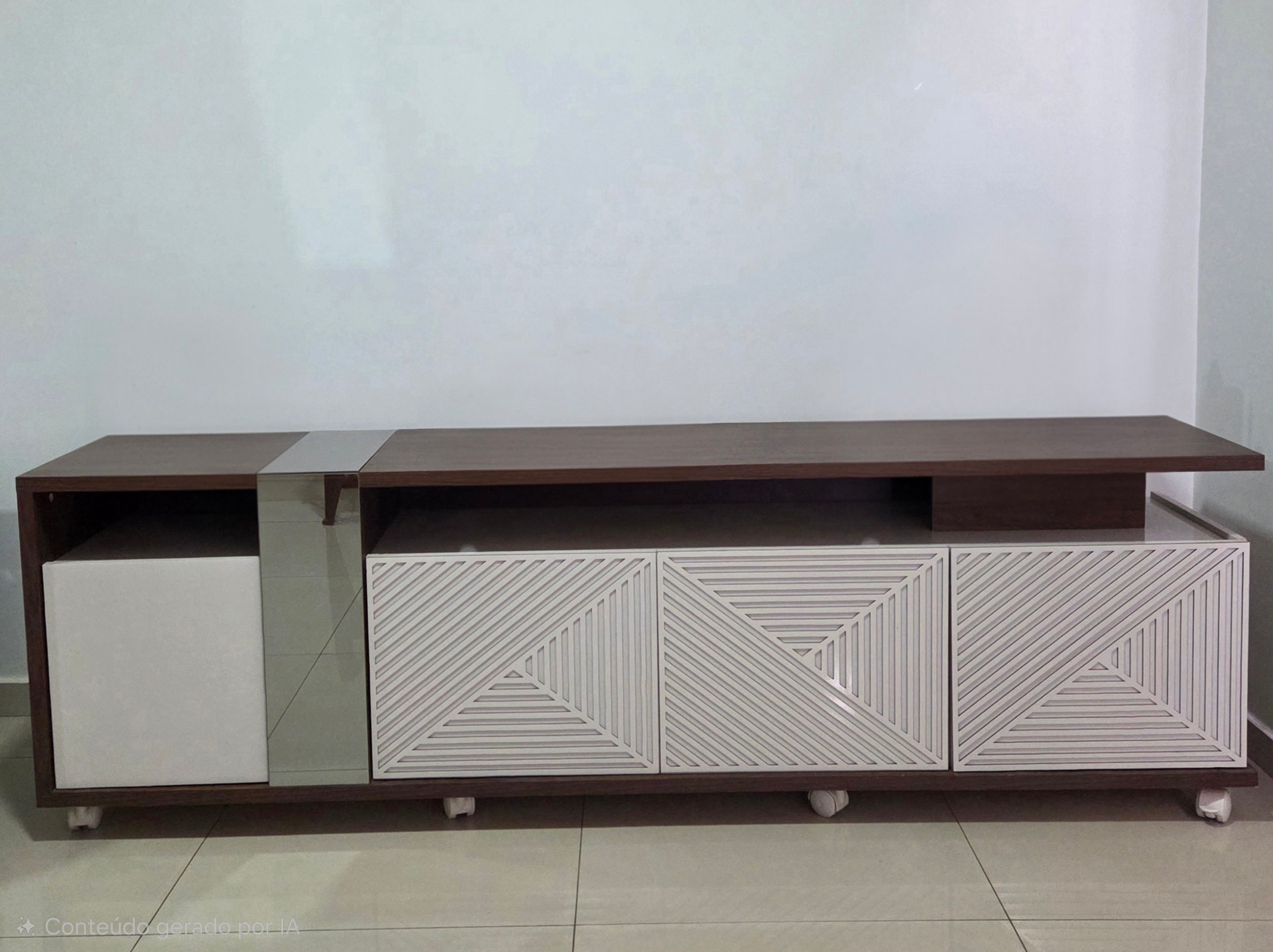 Rack 2m x 0,60 Design Moderno | 4 Portas | Excelente Espaço